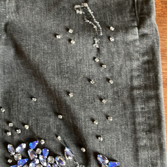 Express Vintage Skinny High Rise Size 4 NWOT - Picture 9 of 9